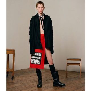 リックオウエンス(Rick Owens)の新品YULIA YEFIMTCHUKエプロンロングベルト　前掛けサロン腰巻き(ベルト)