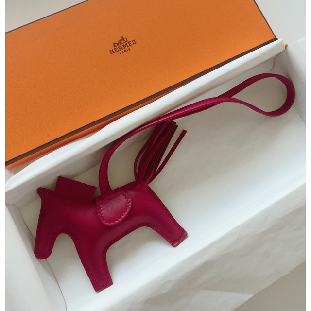 最新作売れ筋が満載 Hermes バックチャーム エルメス ルビー ☆ ロデオ
