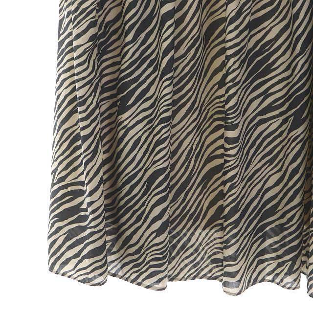 セオリーリュクス 22AW Zebra Print Kanoa スカート 038 4