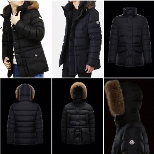 MONCLER(モンクレール)のnorimaru様専用CLUNY モンクレール　クルーニー　ブラック　中村倫也　 メンズのジャケット/アウター(ダウンジャケット)の商品写真