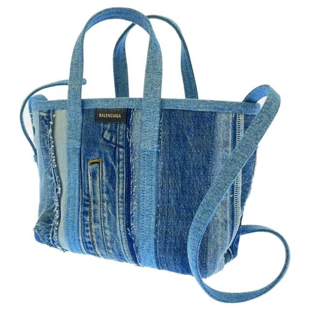 バレンシアガ ハンドバッグ バルベス デニム BALENCIAGA バッグ 2way