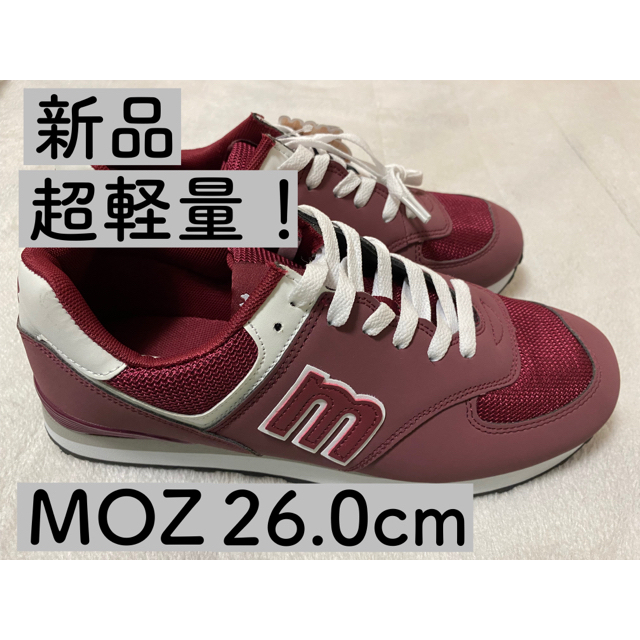 moz(モズ)の【新品】レディース26㎝幅広モズMOZ超軽量スニーカーシューズ レディースの靴/シューズ(スニーカー)の商品写真