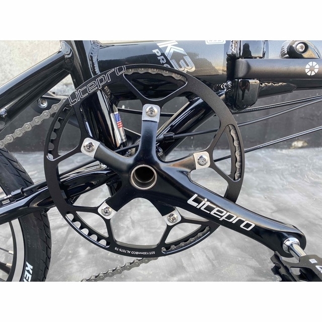 DAHON(ダホン)のダホン DAHON K3 折り畳み自転車 カスタマイズ 3速　16インチ スポーツ/アウトドアの自転車(自転車本体)の商品写真
