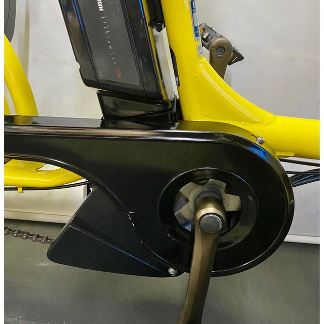 電動自転車 ヤマハ パスバビー 20インチ 3人乗り 8.7ah パワフル 黄色