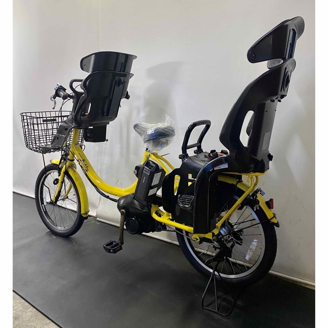 電動自転車 ヤマハ パスバビー 20インチ 3人乗り 8.7ah パワフル 黄色