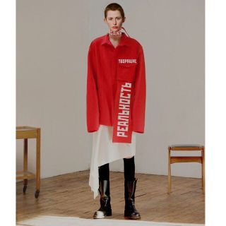 ドリスヴァンノッテン(DRIES VAN NOTEN)の中古YULIA YEFIMTCHUKダメージ加工変形オーバーサイズジャケット(その他)