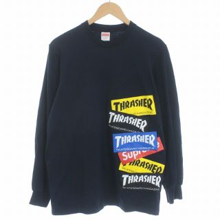 シュプリーム Worldwide L/S Tee ワールドワイド長袖カットソー メンズ L