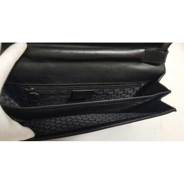 Gucci - グッチ セカンドバッグ クラッチ メンズ バッグ ブラック