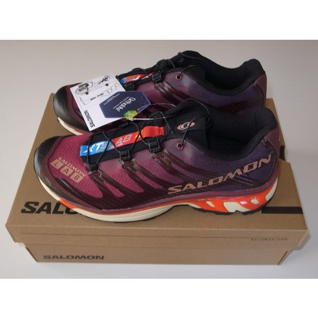 SALOMON XT-4 BITTER CHOCOLATE 27cm red