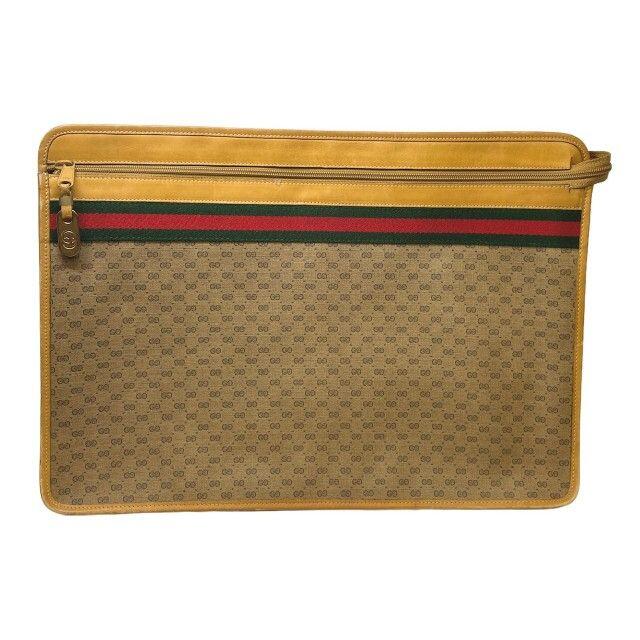 オールドGUCCIグッチ書類ケース-