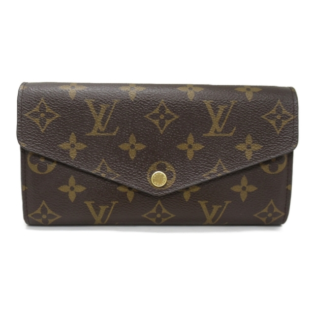 海外限定】 LOUIS VUITTON ルイ・ヴィトン ポルトフォイユ・サラ 二つ折り長財布 二つ折り長財布 財布