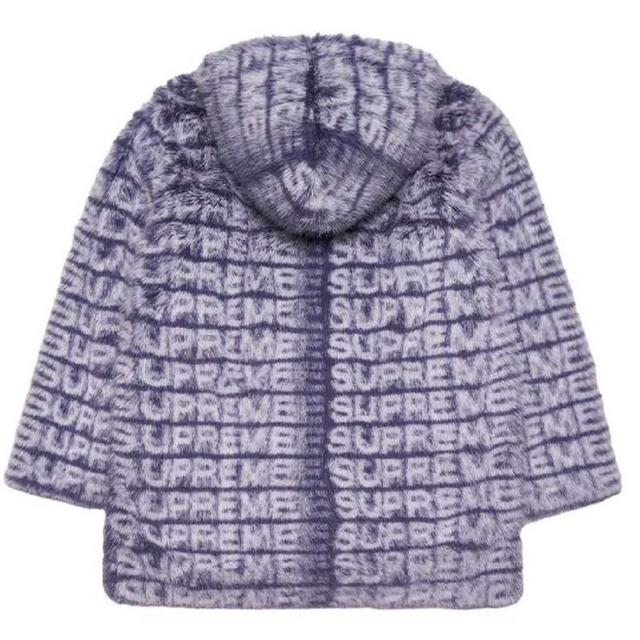 即納&大特価】 Fur Faux 【22ss】Supreme - Supreme Hooded L / Coat