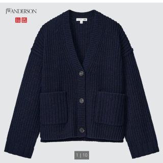 ユニクロ(UNIQLO)の【専用】ユニクロ　jwanderson 2021 ニットカーディガン(カーディガン)