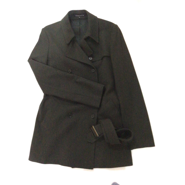 ★新品★theoryセオリー★ハーフコート シンプルS