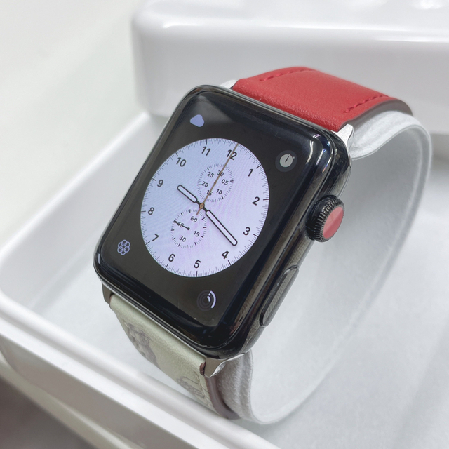 送料含む】Apple Watch - Apple Watch シリーズ3 ブラックステンレス ...