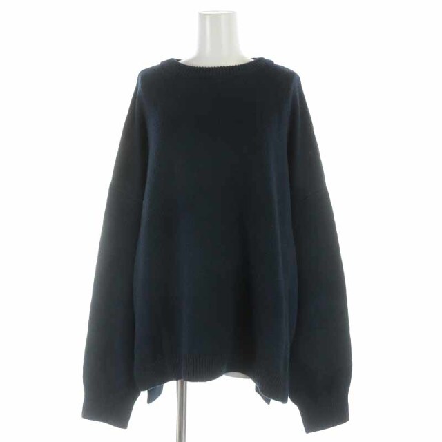 EVERYDAY I LIKE Oversized クルーネック セーター F トップス