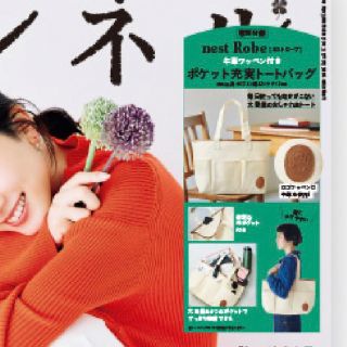 ネストローブ(nest Robe)のnest robe リンネル2022年11月の付録(トートバッグ)