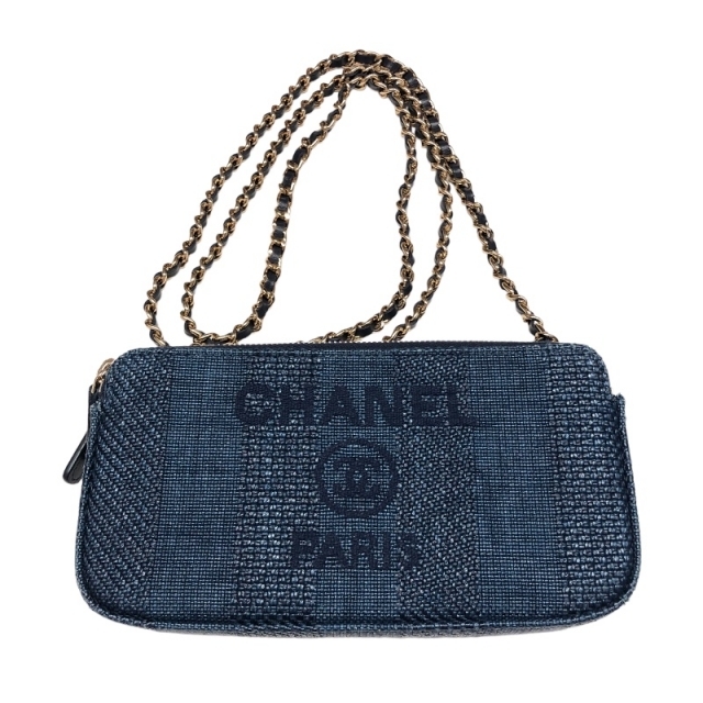 シャネル CHANEL ドーヴィル チェーンウォレット ショルダーバッ【中古】 シャネル CHANEL ドーヴィル チェーンウォレット ショルダーバッ【中古】