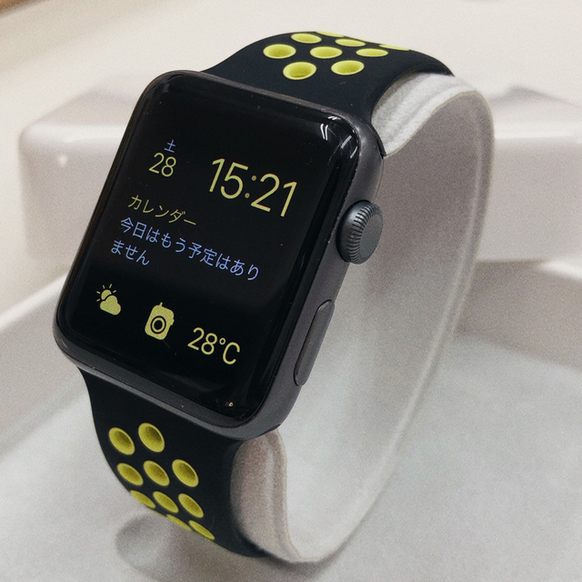 Apple Watch シリーズ2 グレー 42mm アップルウォッチスマートフォン/携帯電話