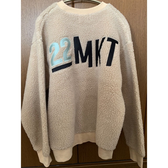 Her lip to(ハーリップトゥ)の22market teddy sweat shirt herlipto 小嶋陽菜 レディースのトップス(トレーナー/スウェット)の商品写真