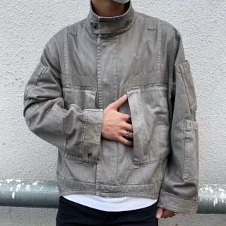 未使用品⭐️ JULIUS ユリウス デニム ジャケット グレー ジャケット ...