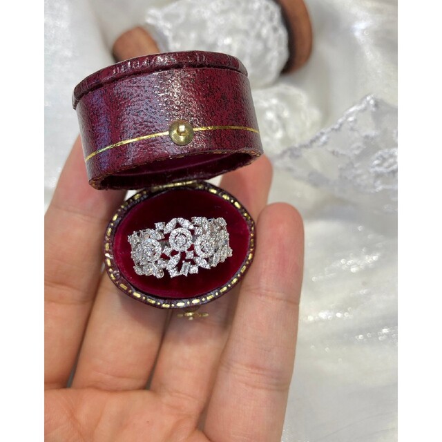 天然ダイヤモンドリング0.72ct　k18 レディースのアクセサリー(リング(指輪))の商品写真