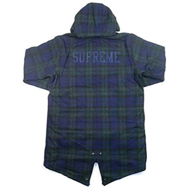 Supreme Wool Fishtail Parka Harris Tweed