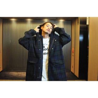 シュプリーム(Supreme)のSupreme Wool Fishtail Parka Harris Tweed(モッズコート)