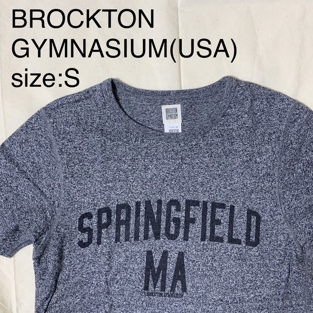 BROCKTON GYMNASIUM(USA)ビンテージコットンTシャツ メンズのトップス(Tシャツ/カットソー(半袖/袖なし))の商品写真