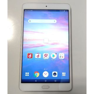 ファーウェイ(HUAWEI)の4489docomo Huawei dtabCompact d-02Kタブレット(タブレット)