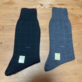 ダックス(DAKS)のDAKS メンズ靴下　２足　（新品箱無し）(ソックス)