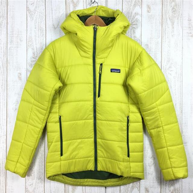 MENs S  パタゴニア ハイパーパフ フーディ Hyper Puff Hoody インサレーション ジャケット PATAGONIA 84390 Fluid Green イエロー系