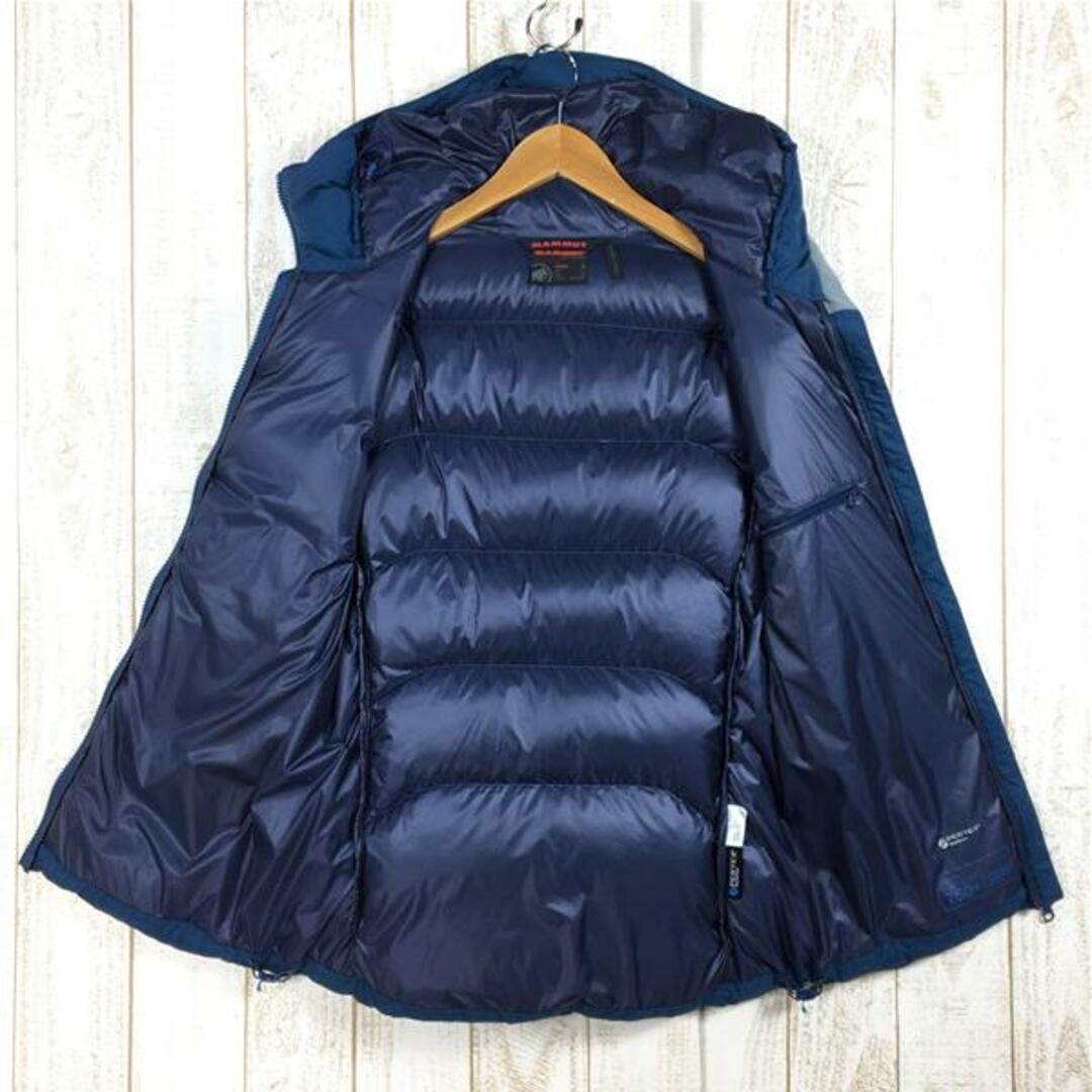 Mammut(マムート)のWOMENs S  マムート エクセロン インサレーション フーデッド ジャケット Xeron IN Hooded Jacket 750+FP ダウン ジャケット MAMMUT 1013-00711 ブルー系 レディースのファッション小物(その他)の商品写真