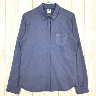 WOMENs M  フェニックス ノマド シャツ Nomado shirts PHENIX PH762LS65 ブルー系