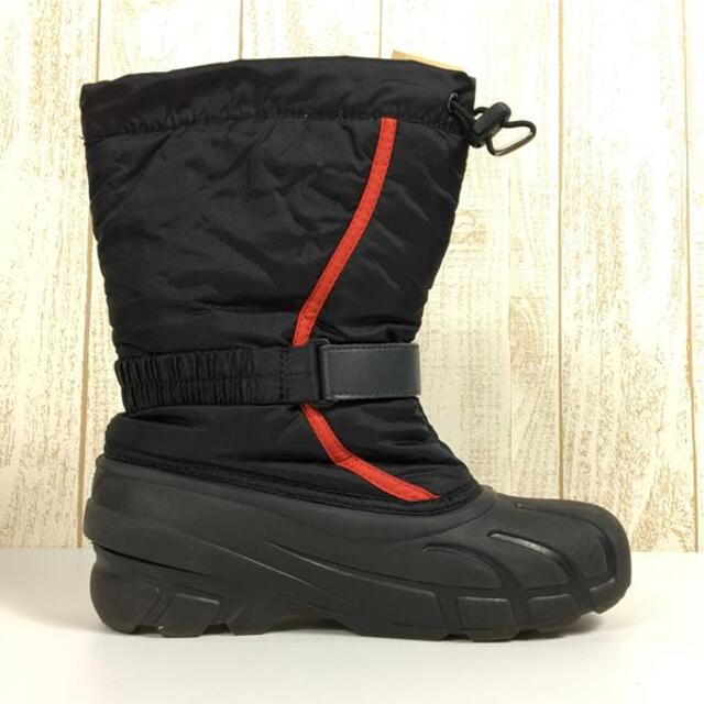 KIDs 24.0cm  ソレル ユース フルーリー Youth Flurry -32℃ スノーブーツ ウィンターシューズ SOREL NY1965 ブラック系