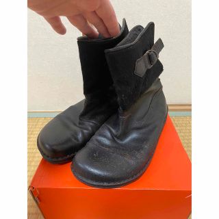 ビルケンシュトック(BIRKENSTOCK)のFOOTPRINTS ハラコ×クラックレザー ブーツ サイズ:40(26)(ブーツ)