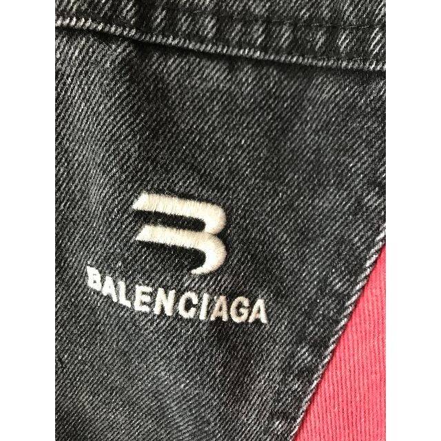 balenciaga デニムトラックジャケットM