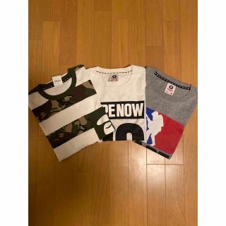 エーエイプバイアベイシングエイプ(AAPE BY A BATHING APE)のAAPE Tシャツ 3枚セット Lサイズ(Tシャツ/カットソー(半袖/袖なし))