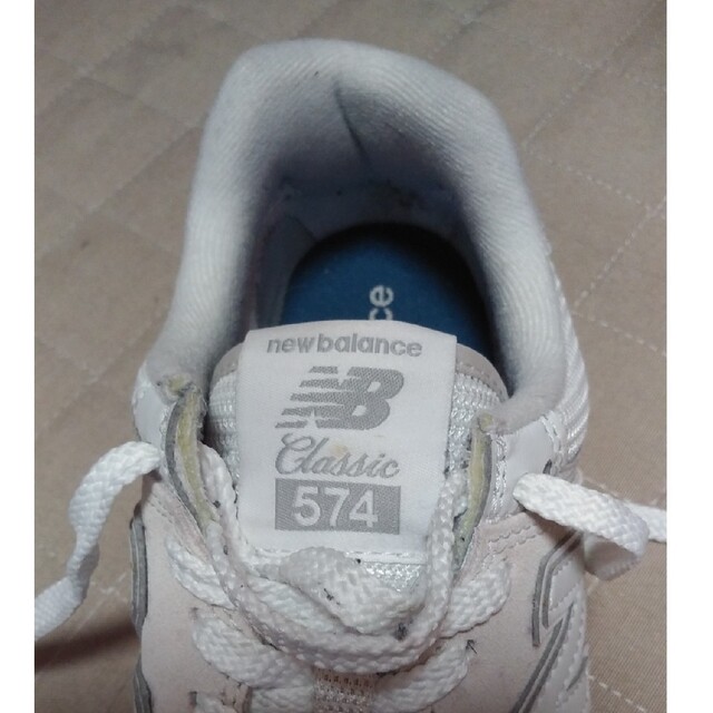 New Balance(ニューバランス)のニューバランスWL574EW 23.5㎝(オフホワイト) レディースの靴/シューズ(スニーカー)の商品写真