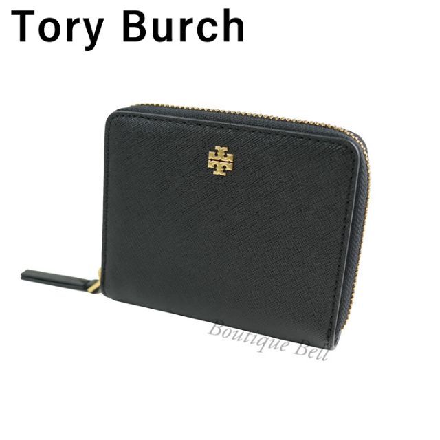 Tory Burch】トリーバーチ エマーソン レザー 二つ折り財布 - www