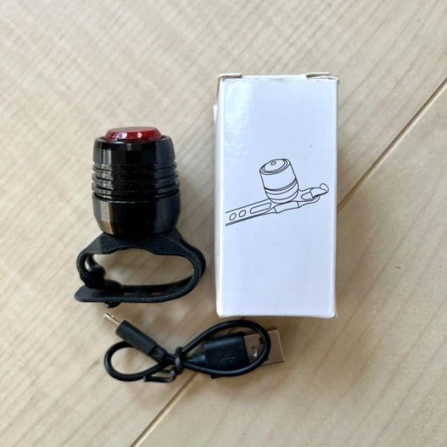 超可爱 自転車 テールランプ テールライト USB 充電式 バックライト 充電 事故防止
