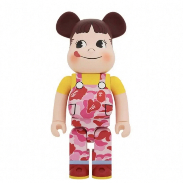 BE＠RBRICK  BAPE(R) × ペコちゃん 1000%（ピンク）