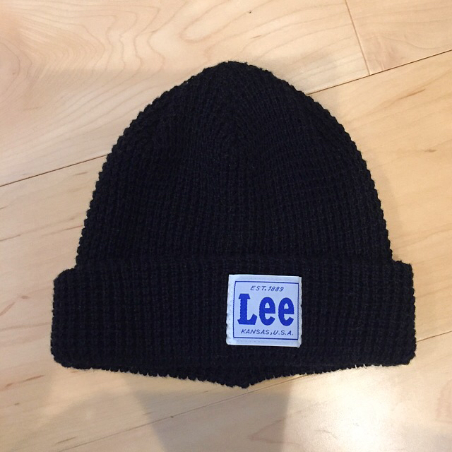 Lee(リー)の✨新品✨kidsニット帽 定価の半額‼️ キッズ/ベビー/マタニティのこども用ファッション小物(帽子)の商品写真