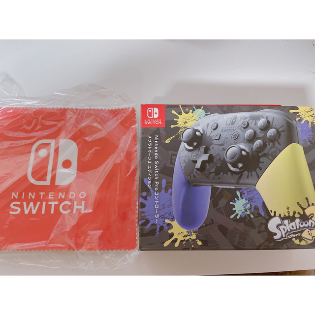 公式新製品 Nintendo Switch プロコントローラー スプラトゥーン3