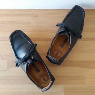 クラークス(Clarks)のclarks / natalie / black lea / 22.5cm(ブーツ)