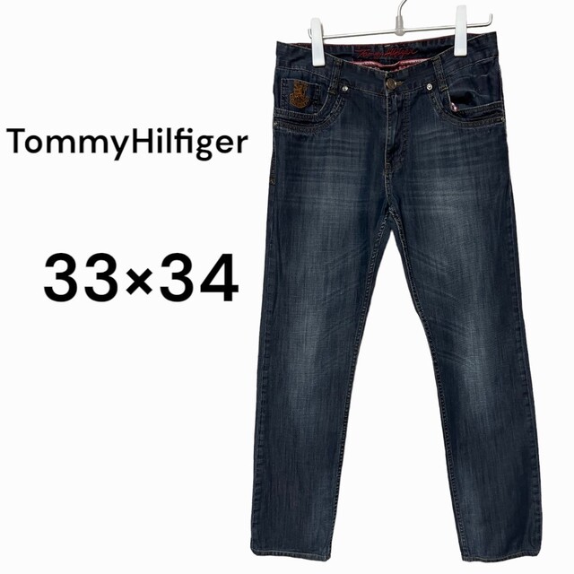 TOMMY HILFIGER - 33×34トミーヒルフィガー ジーンズ ジーパン デニム