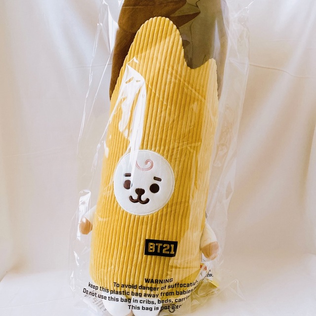 BT21(ビーティーイシビル)の今なら在庫有ります！新品★BT21★ベビー まくらクッション★RJ 公式 エンタメ/ホビーのおもちゃ/ぬいぐるみ(キャラクターグッズ)の商品写真