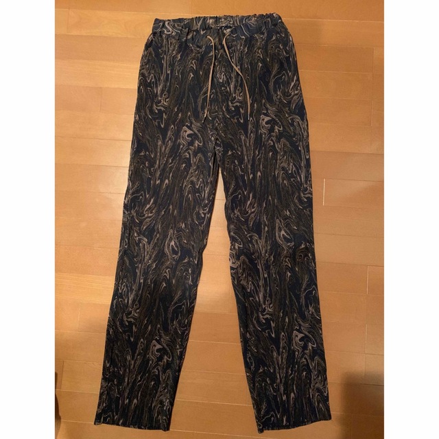 LiNoH /MULTI PRINT PLEATS STRAIGHT PANTS