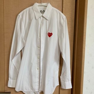 コムデギャルソン(COMME des GARCONS)のPLAY COMME des GARÇONS ホワイトシャツ(シャツ)