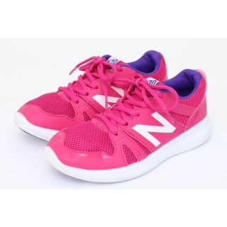 ニューバランス(New Balance)のニューバランス スニーカー 570 記名有 運動靴 スポーツ シューズ 靴 キッズ 女の子用 21cmサイズ ピンク NEW BALANCE(スニーカー)